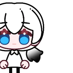 Hair Pigtail >> C 1 Gradient